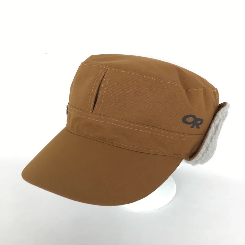 Outdoor Research Trapper Hat Brown With Sherpa Ear Flaps